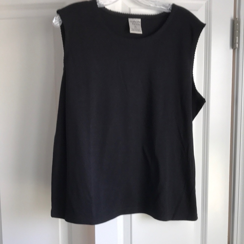 Black,sleeveless top.NWOT
